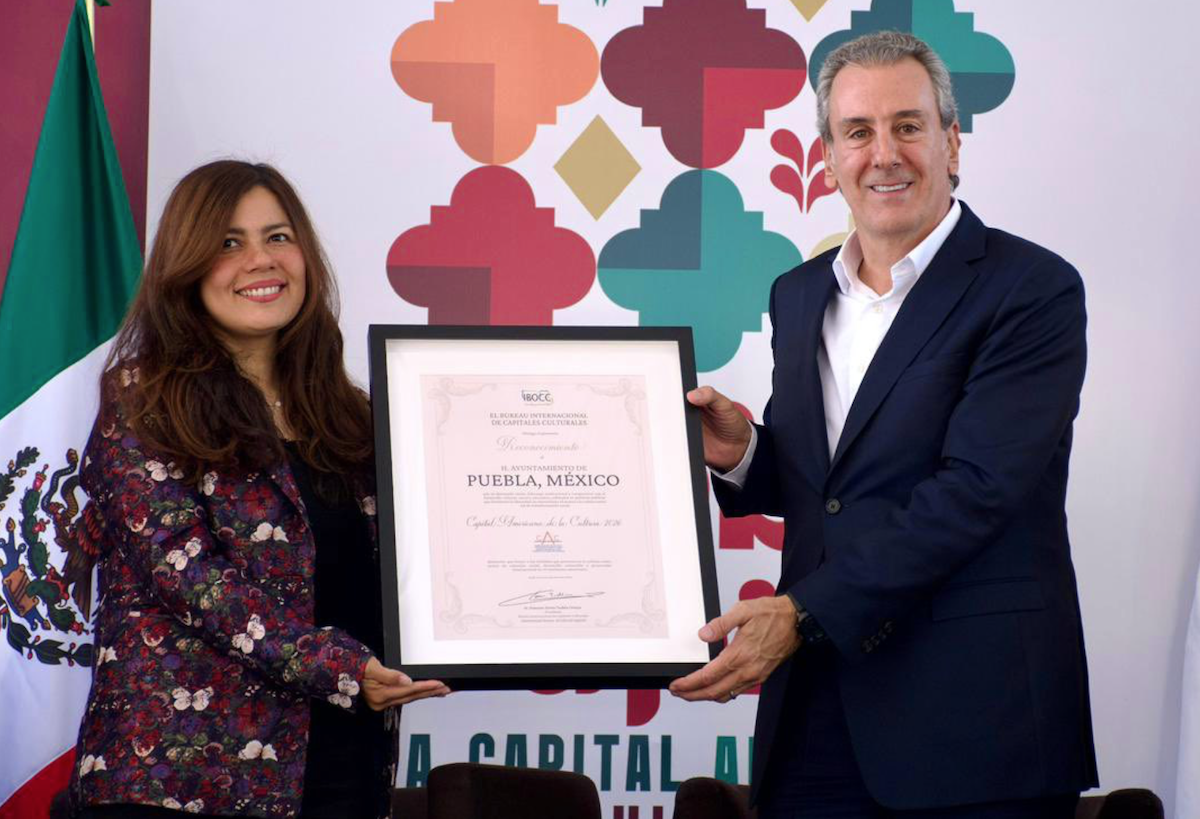 Puebla recibe el nombramiento de 